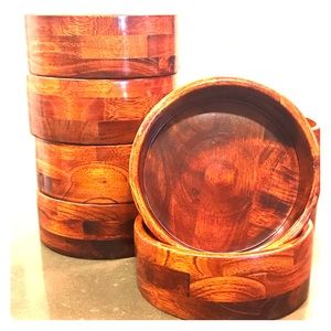 Wood bowls